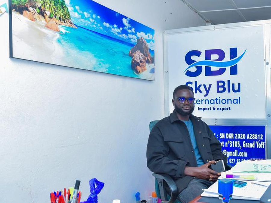 Sky Blu International office in Dakar